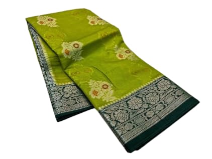 Banarasi khadi Georgette silk saree